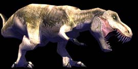 ...but it doesn`t have the style of a T-Rex...